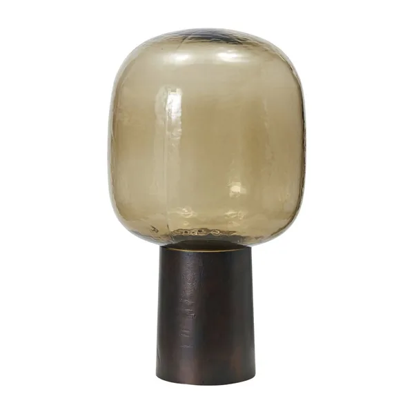 Note bordslampa, Brunad mässing