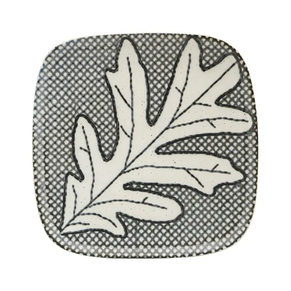 Oak tallrik 21,6 cm, Grå