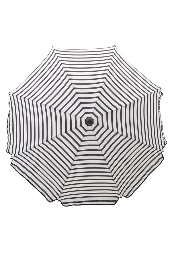 Oktogon parasoll 180 cm, Svart