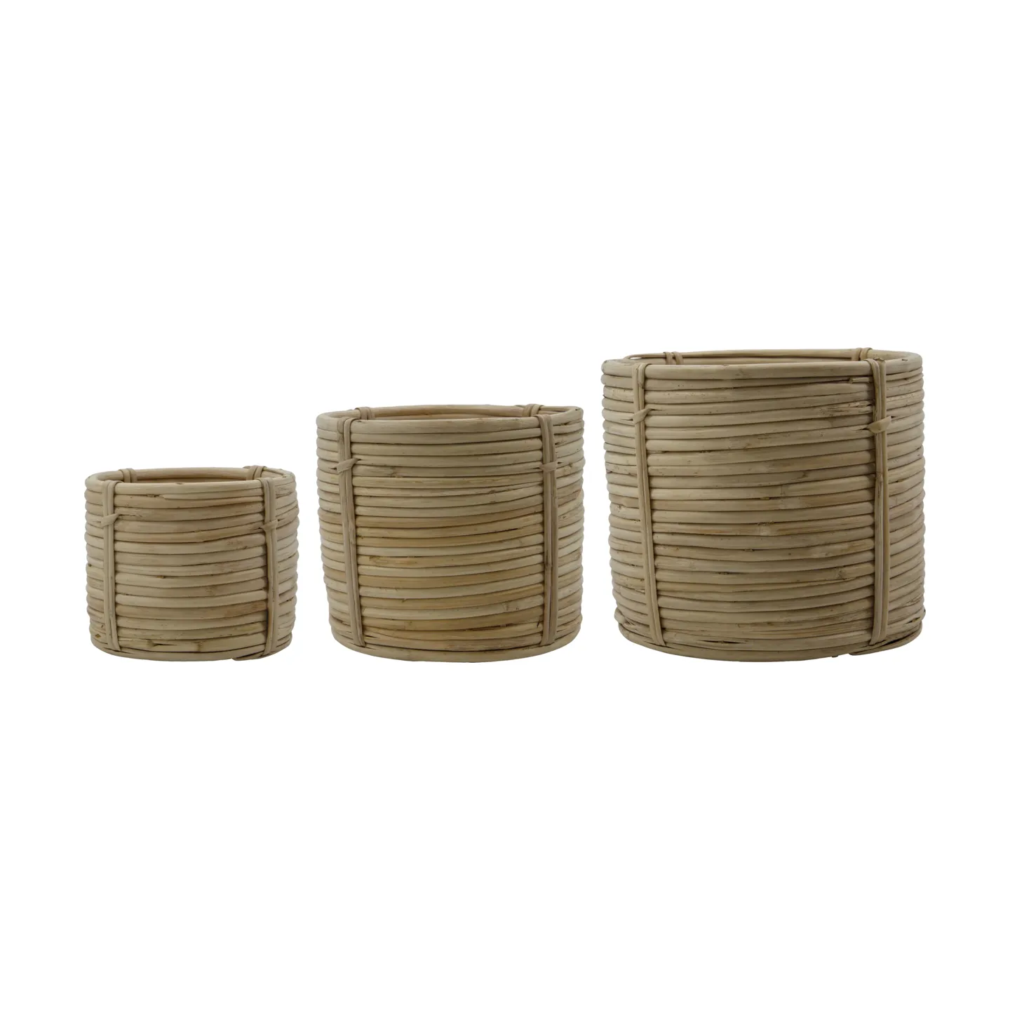 House Doctor Panier Linder 3 pièces Naturel