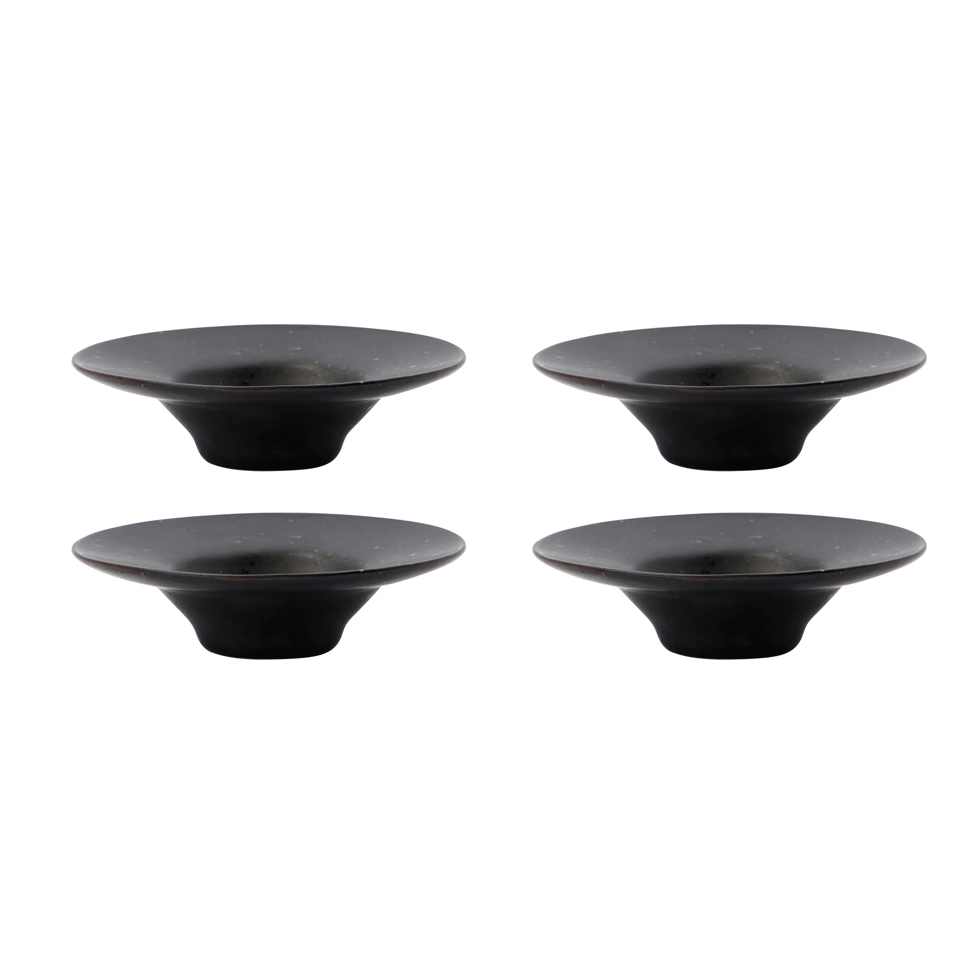 House Doctor Pion &auml;ggkopp 4-pack Svart-brun