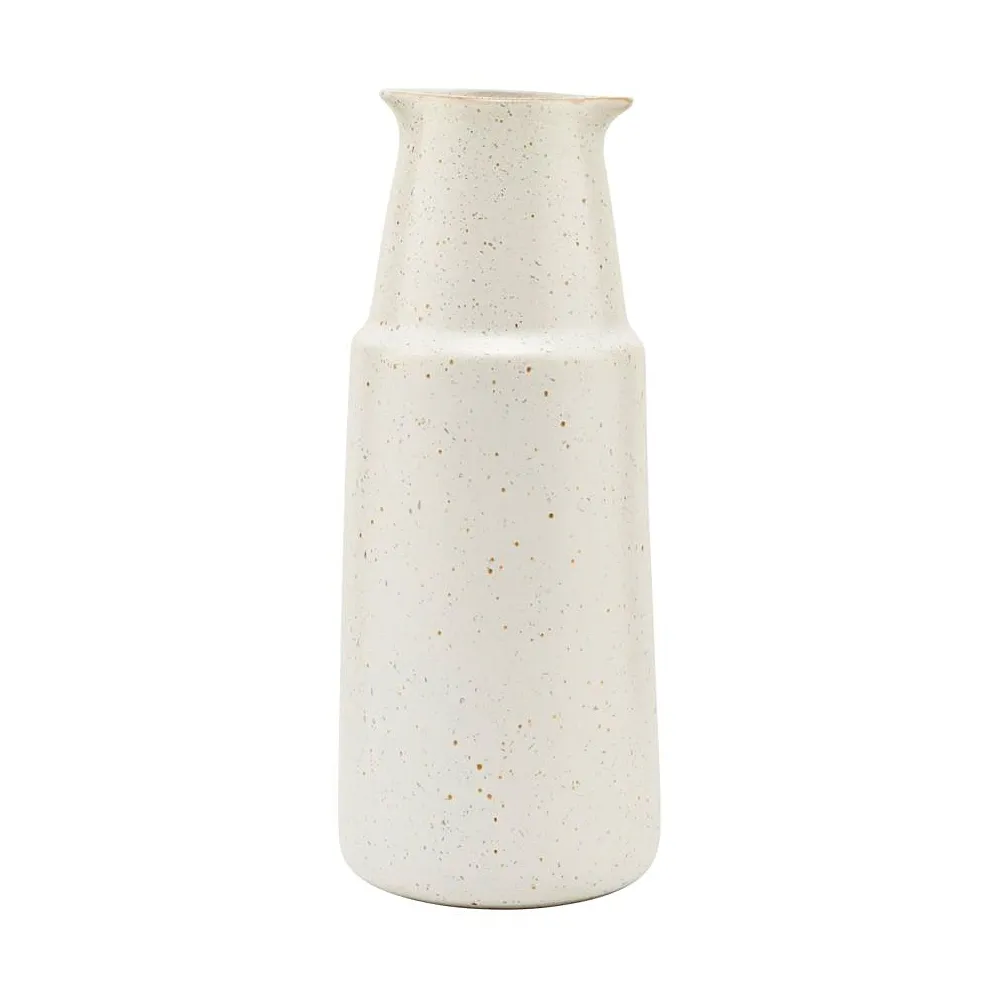 House Doctor Pion karaff 18 cm Gr&aring;-vit