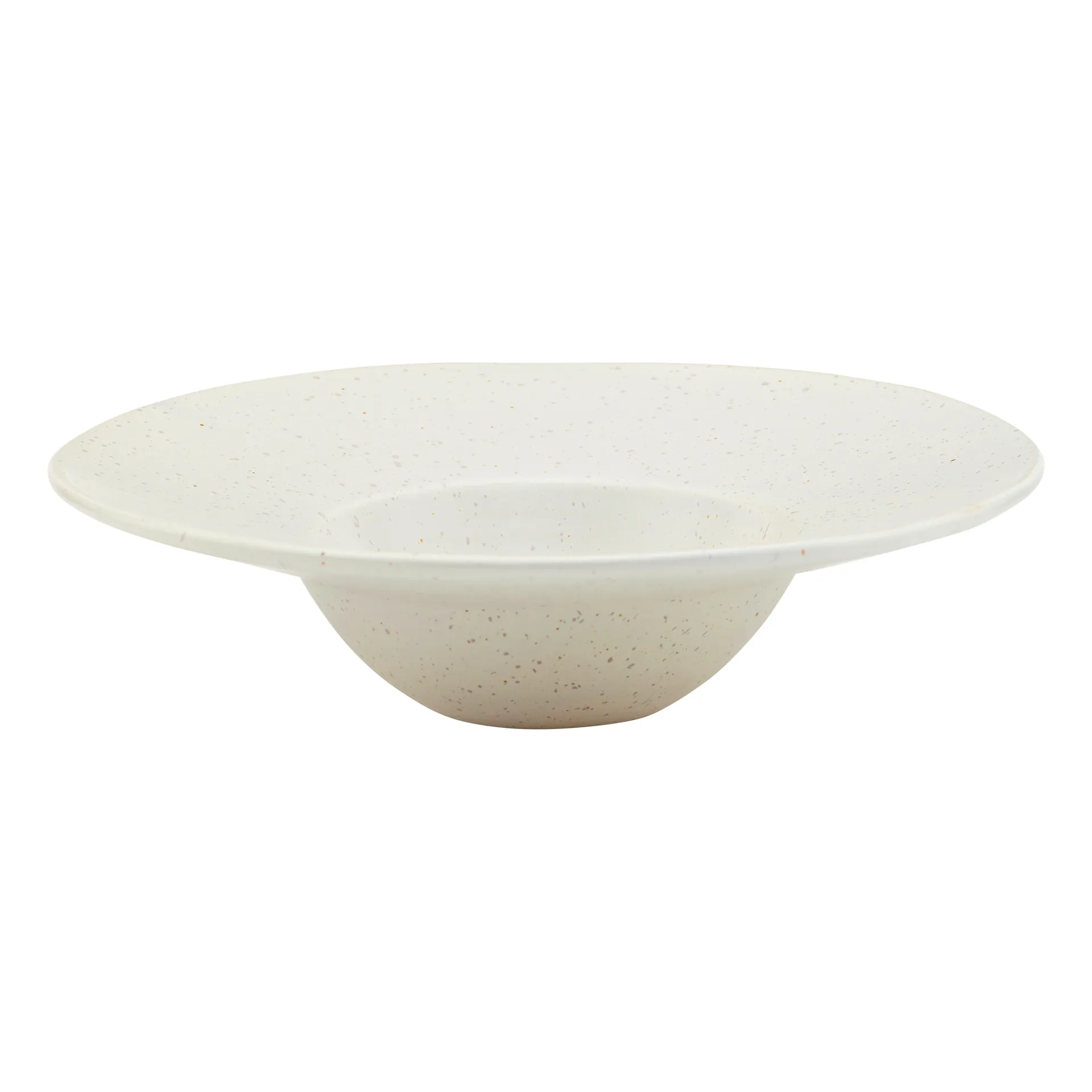 House Doctor Pion pastatallerken &Oslash;25 cm Gr&aring;-hvit