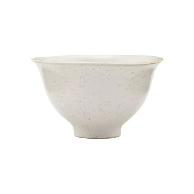 Porcelænskål House Doctor Pion Ø14,5 x H8,5 cm grå/hvid