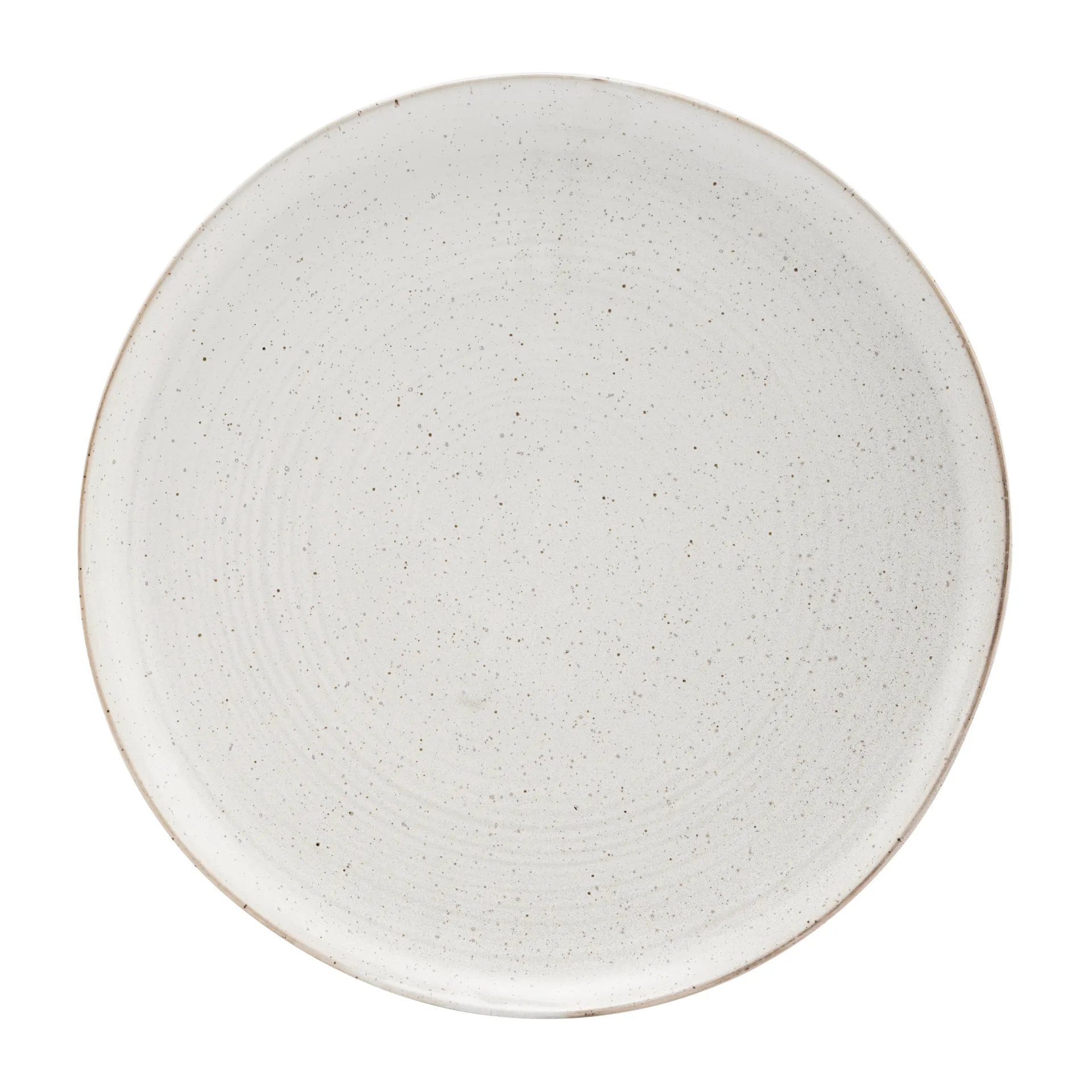 Middagstallerken House Doctor Pion porcelæn Ø28,5 cm grå/hvid