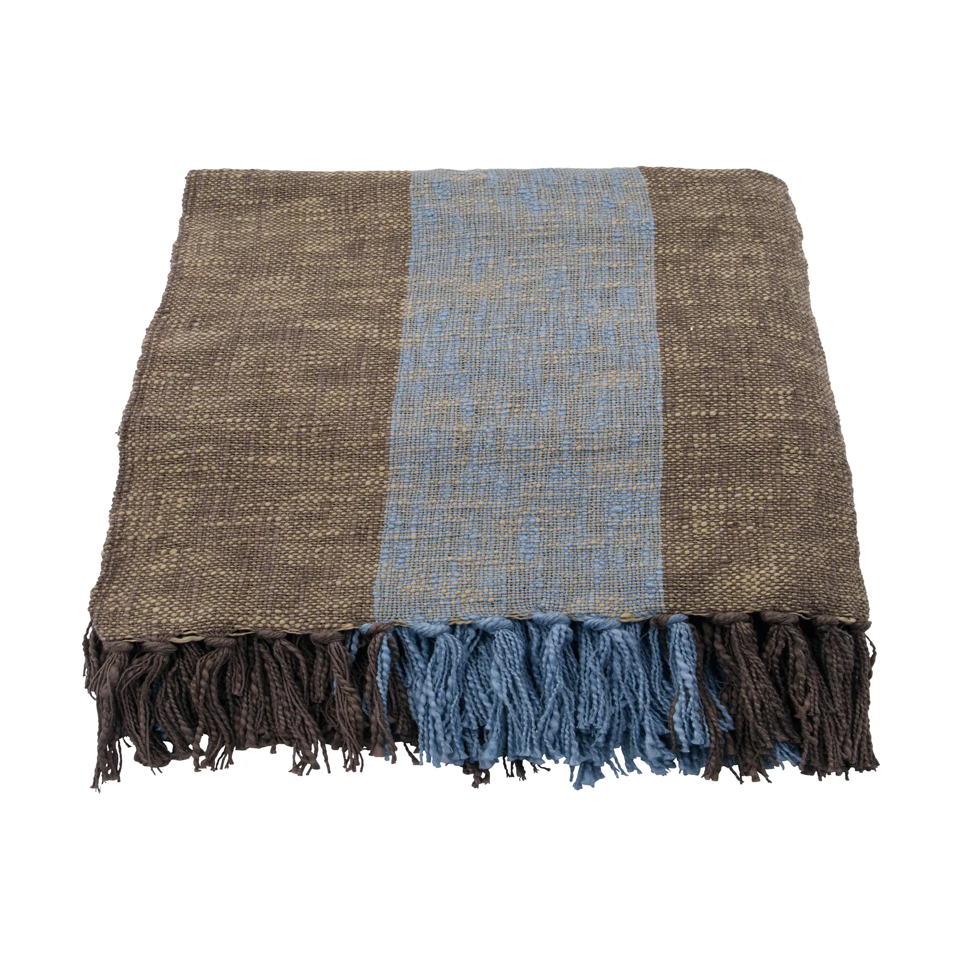 House Doctor Plaid Ponra cm Brun-bleu clair