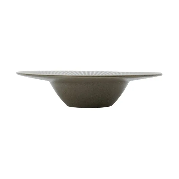 Pleat pastatallrik Ø26 cm, Grå
