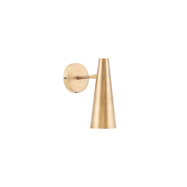 Precise vägglampa mässing, 21 cm