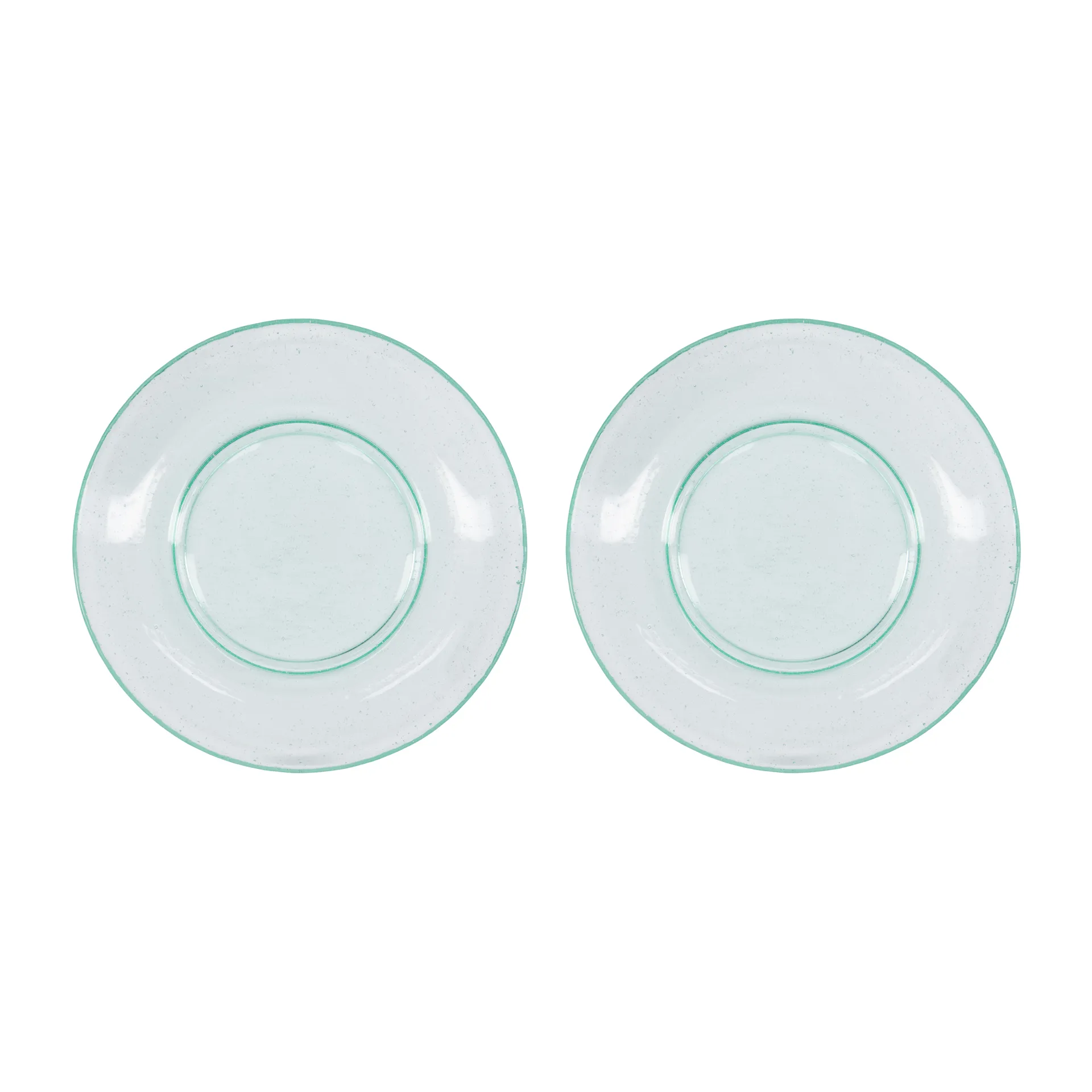 House Doctor Rain bordje Ø21 cm 2-pack Transparant