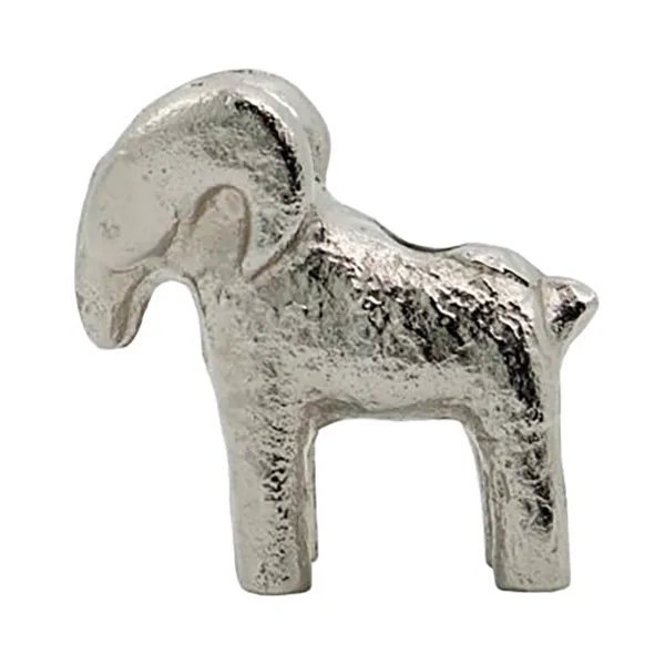 Ram ljusstake 7 cm, Antiksilver