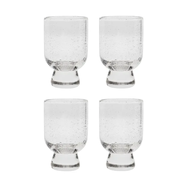 Rich glas på fot 23 cl 4-pack, Klar
