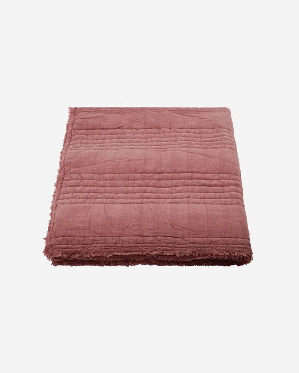 Ruffle filt 130x180 cm, Dusty