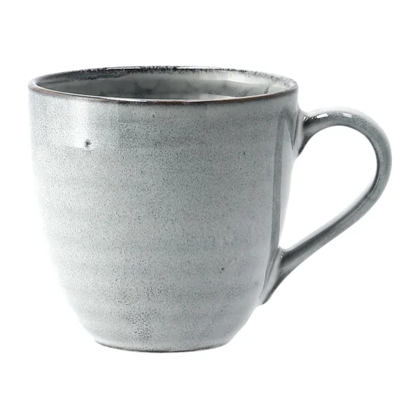 Rustic mugg 30 cl, Grå