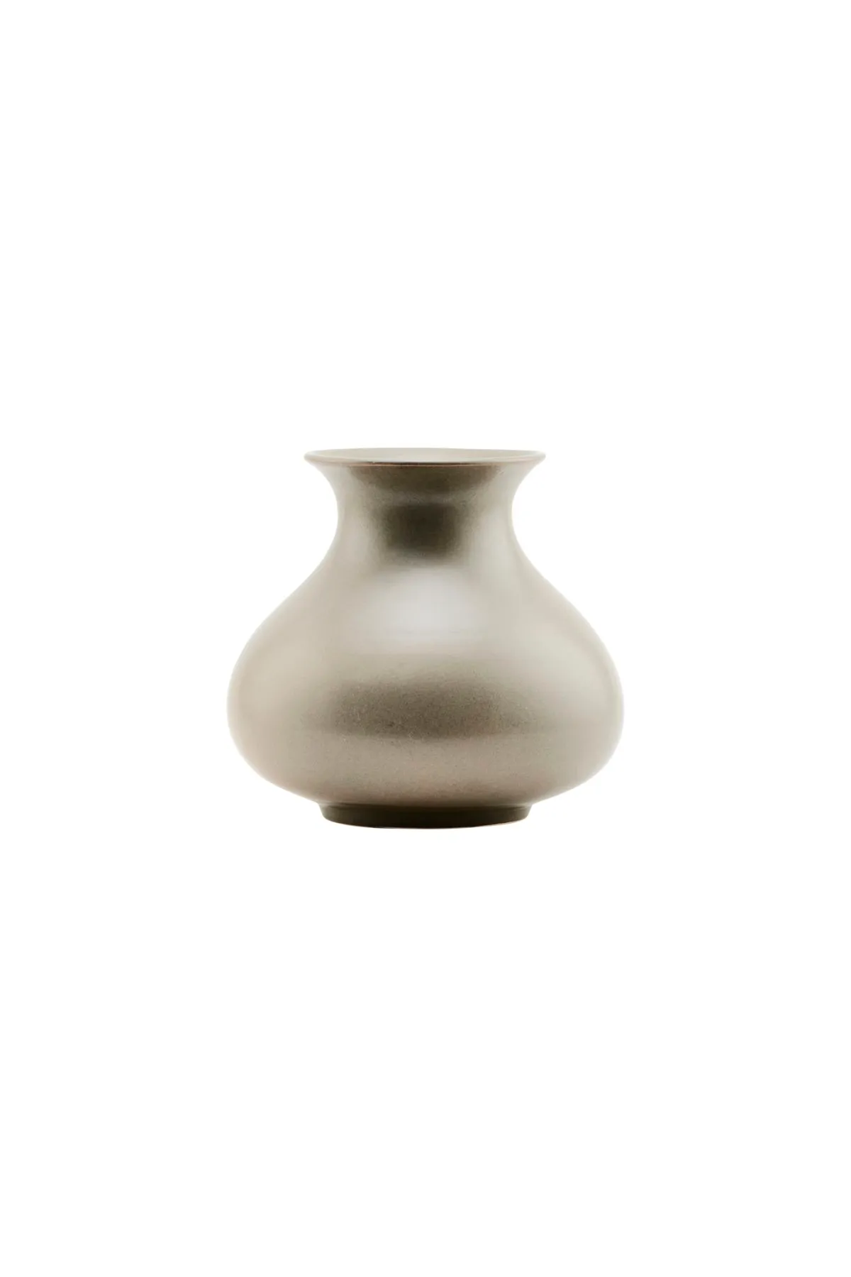 Blomstervase House Doctor Santa Fe keramik skaller mudder Ø25 x H23 cm