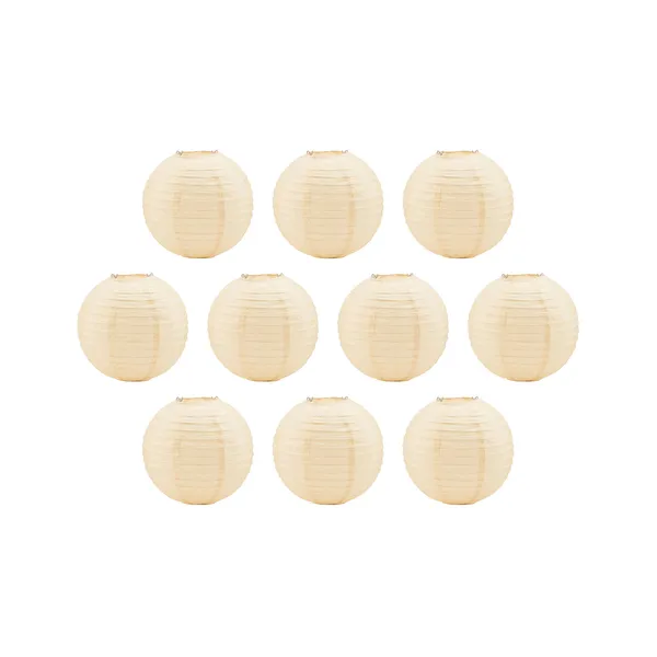 Soni lampskärm 10-pack sand, Ø15 cm