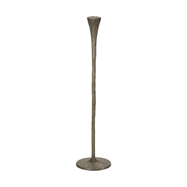 Stade ljusstake 52,5 cm, Antik mässing