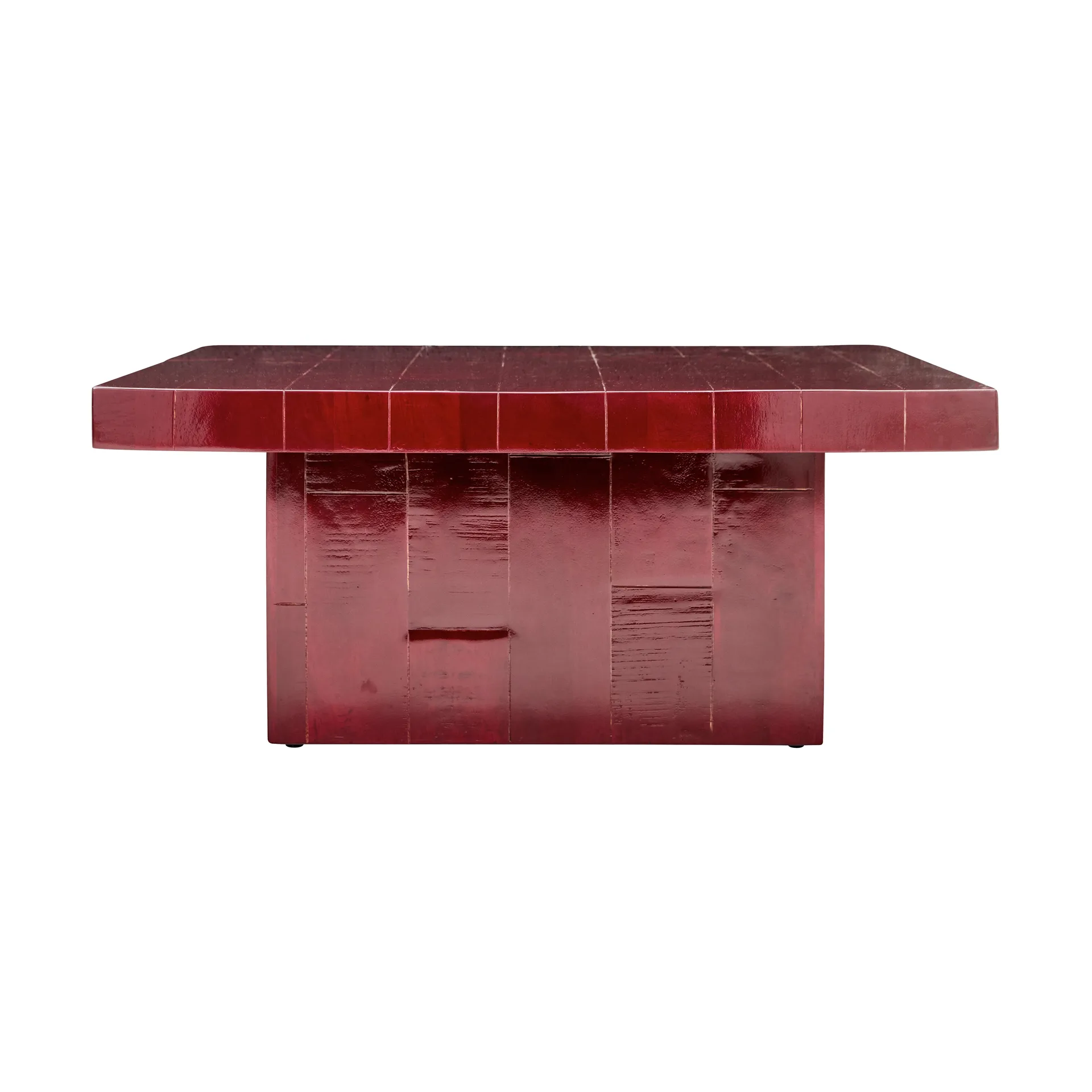 House Doctor Table basse Brick cm Rouge