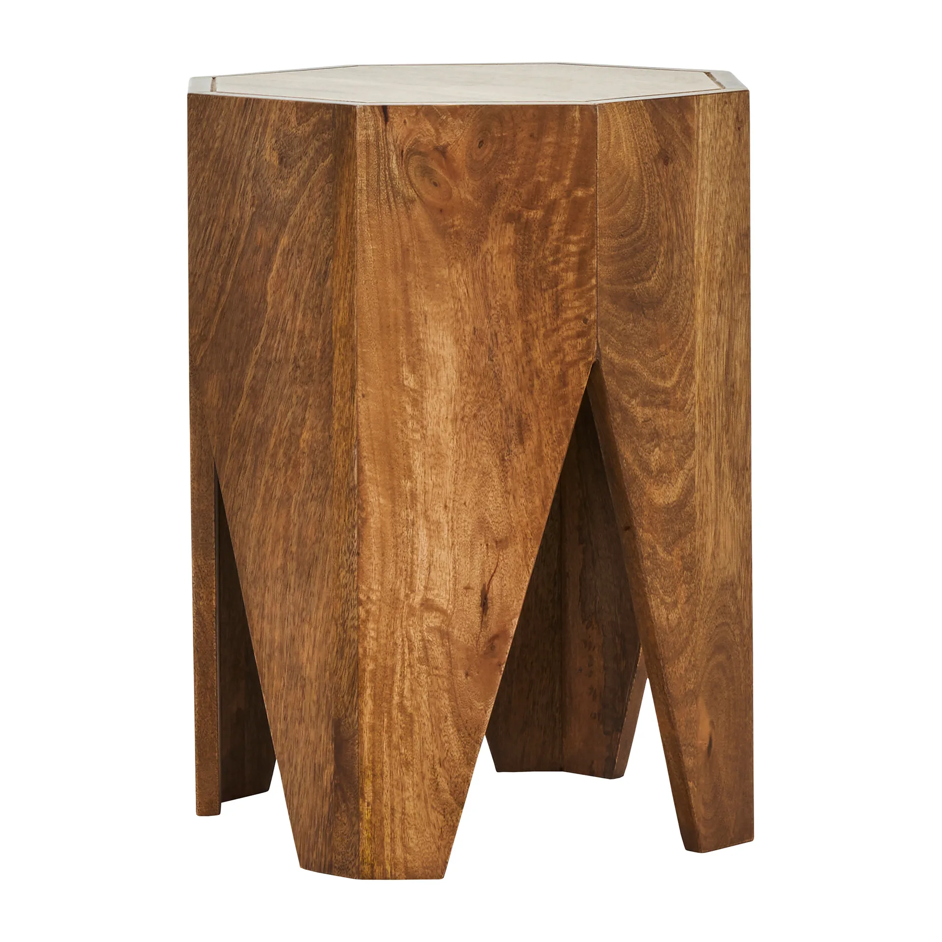 House Doctor Tabouret Okta cm Bois de manguier