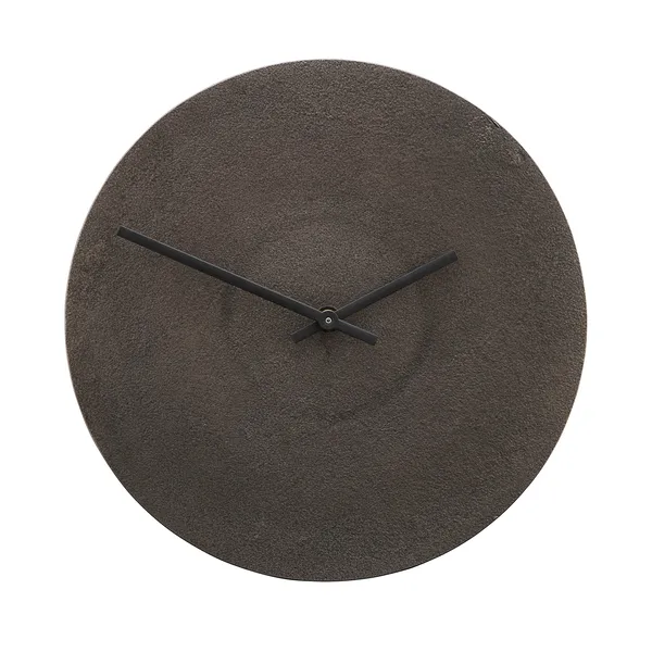 Thrissur klocka Ø30 cm, Antik metallisk