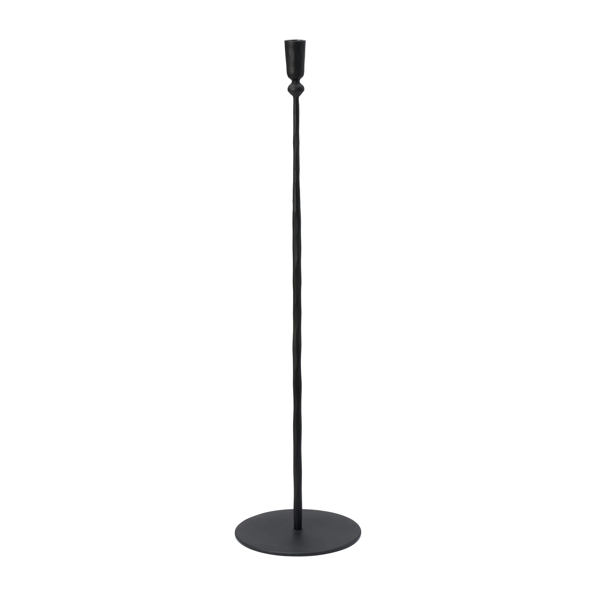 Gulvlysestage House Doctor Trivo sort jern Ø18 x H70 cm