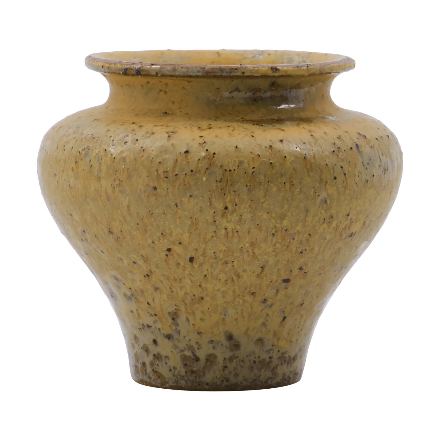 House Doctor Vase Kolo Jaune moutarde, 8,5 cm