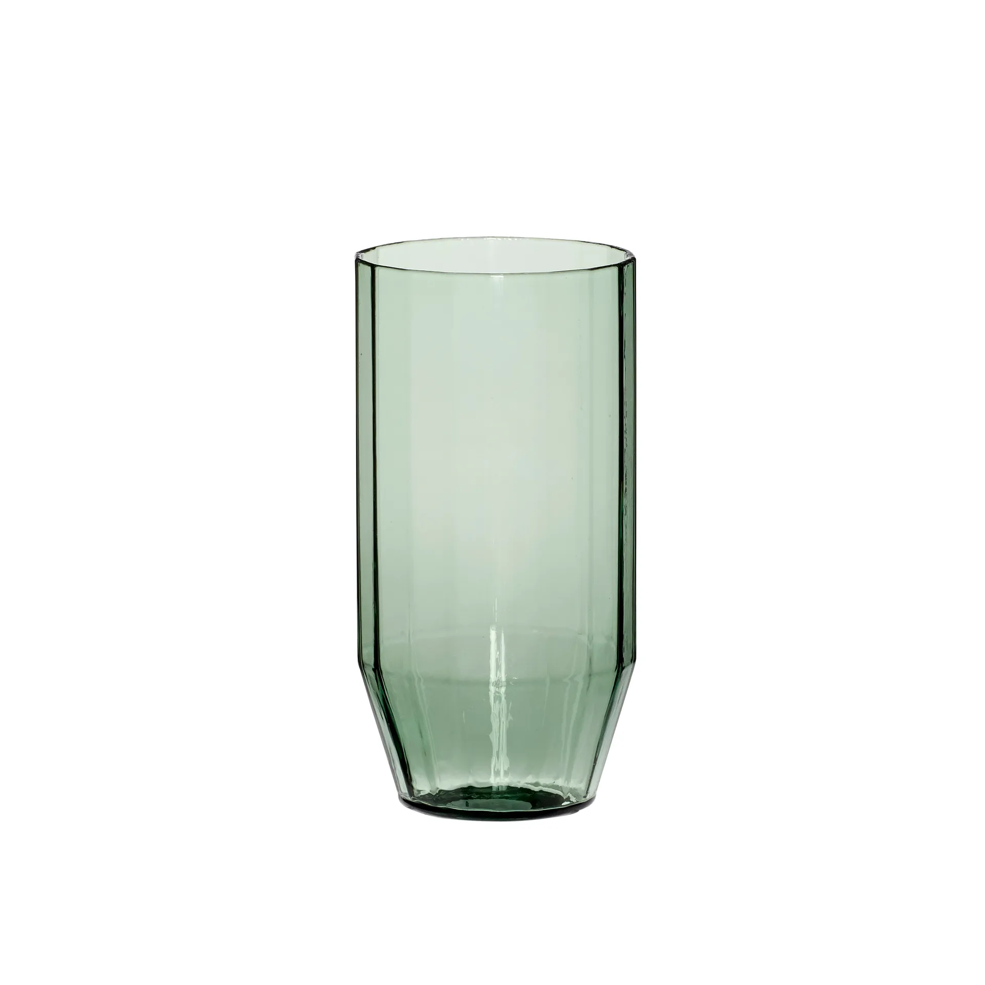 Hübsch Aster vattenglas 14 cm Grön