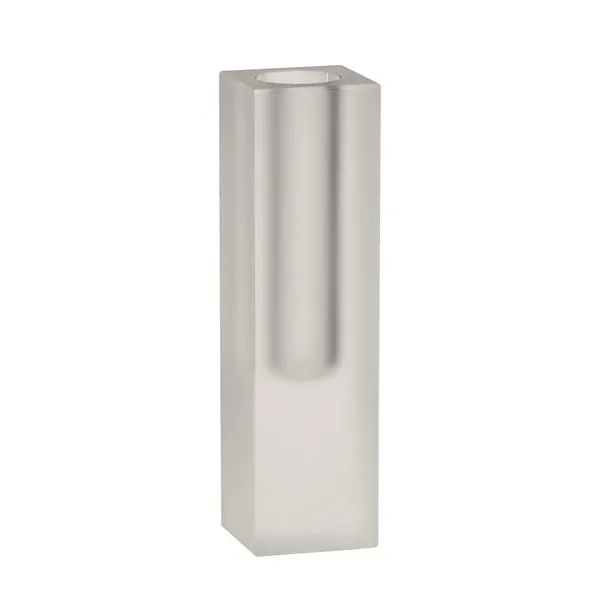 Block vas slim 18 cm, Frostat glas