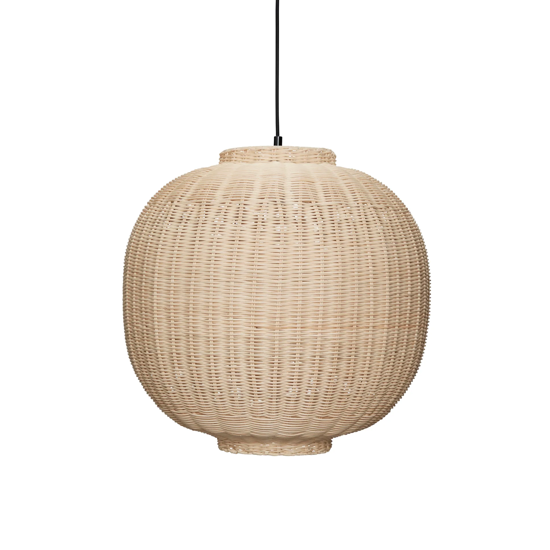 Hübsch Chand Round pendel Natural