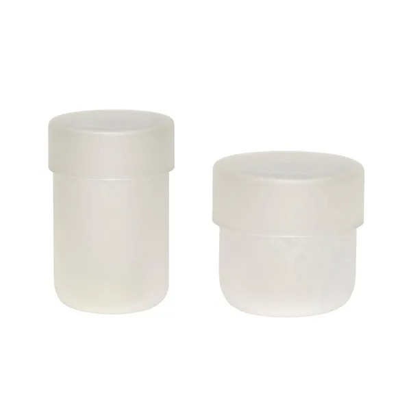 Förvaringsburk glas 2-pack, Frostat glas