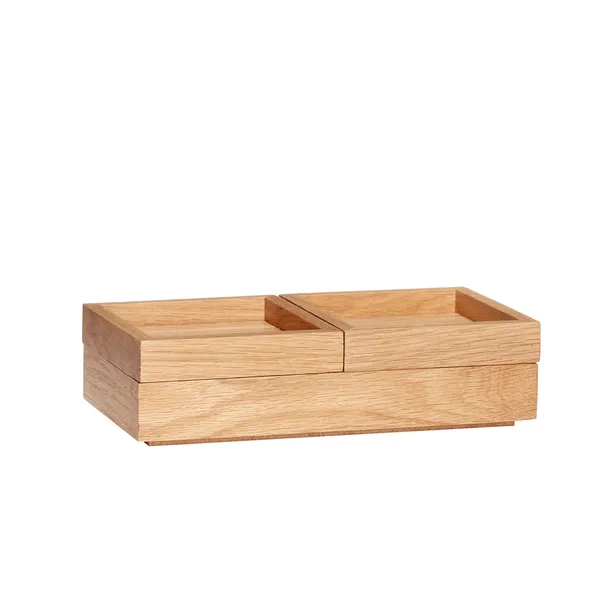 Förvaringslåda 24x12 cm, Natur