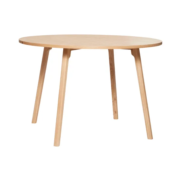 Ground matbord runt Ø115 cm, Natur