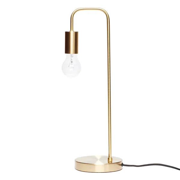 Hübsch bordslampa, Mässing