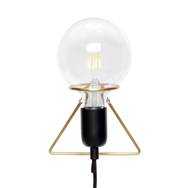 Hübsch vägglampa, Mässing