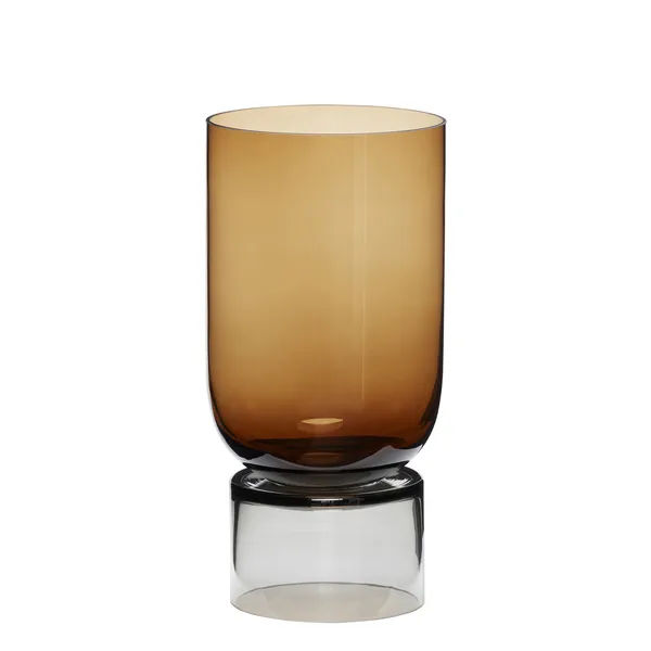Hübsch vas large, Amber