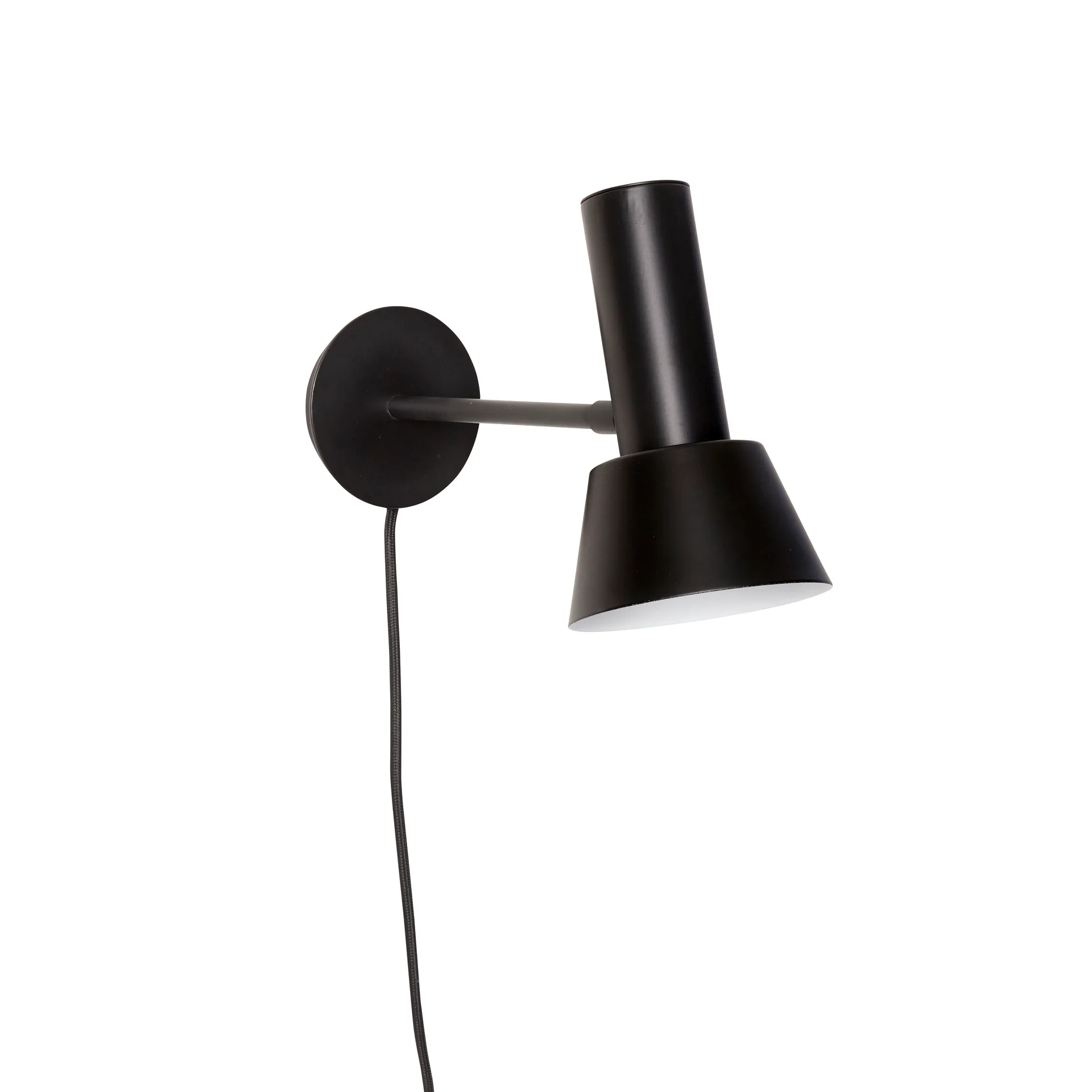 Hübsch Hübsch væglampe H20 cm Sort