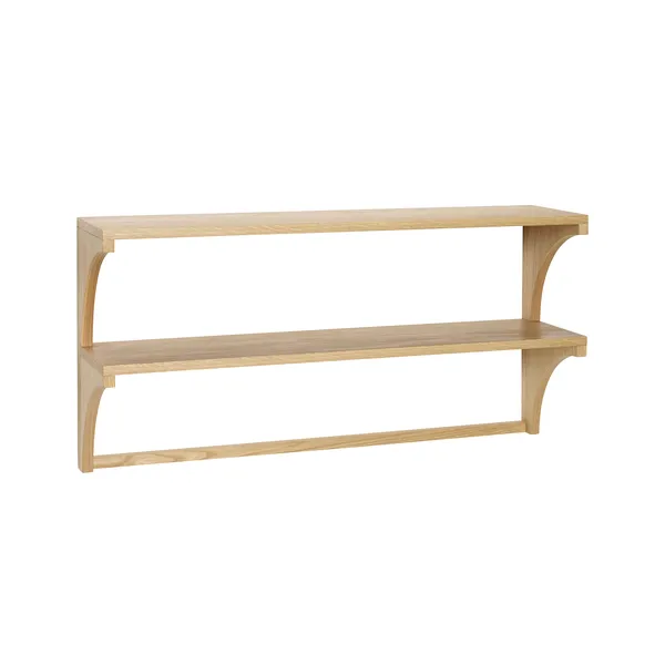 Hylla 100x25 cm, Natur