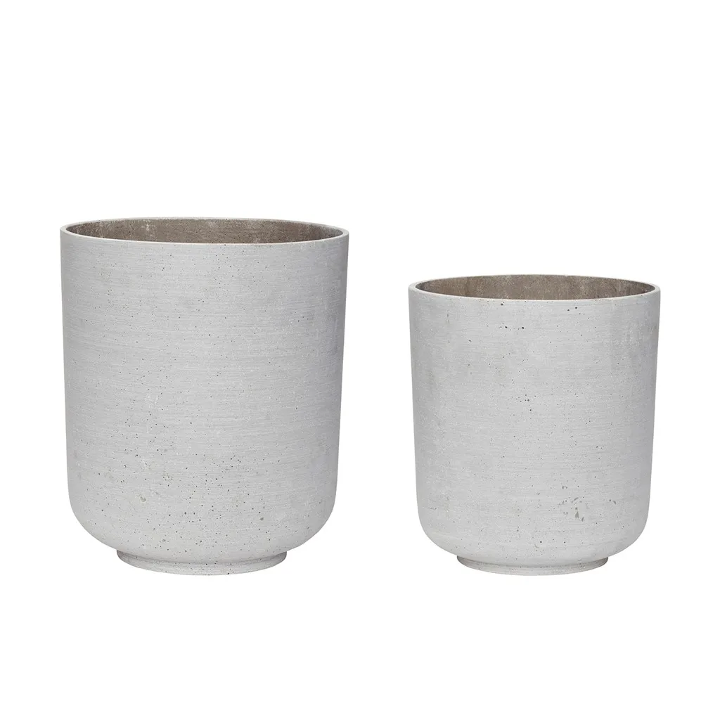H&uuml;bsch Kruka Sten 2-pack Gr&aring;