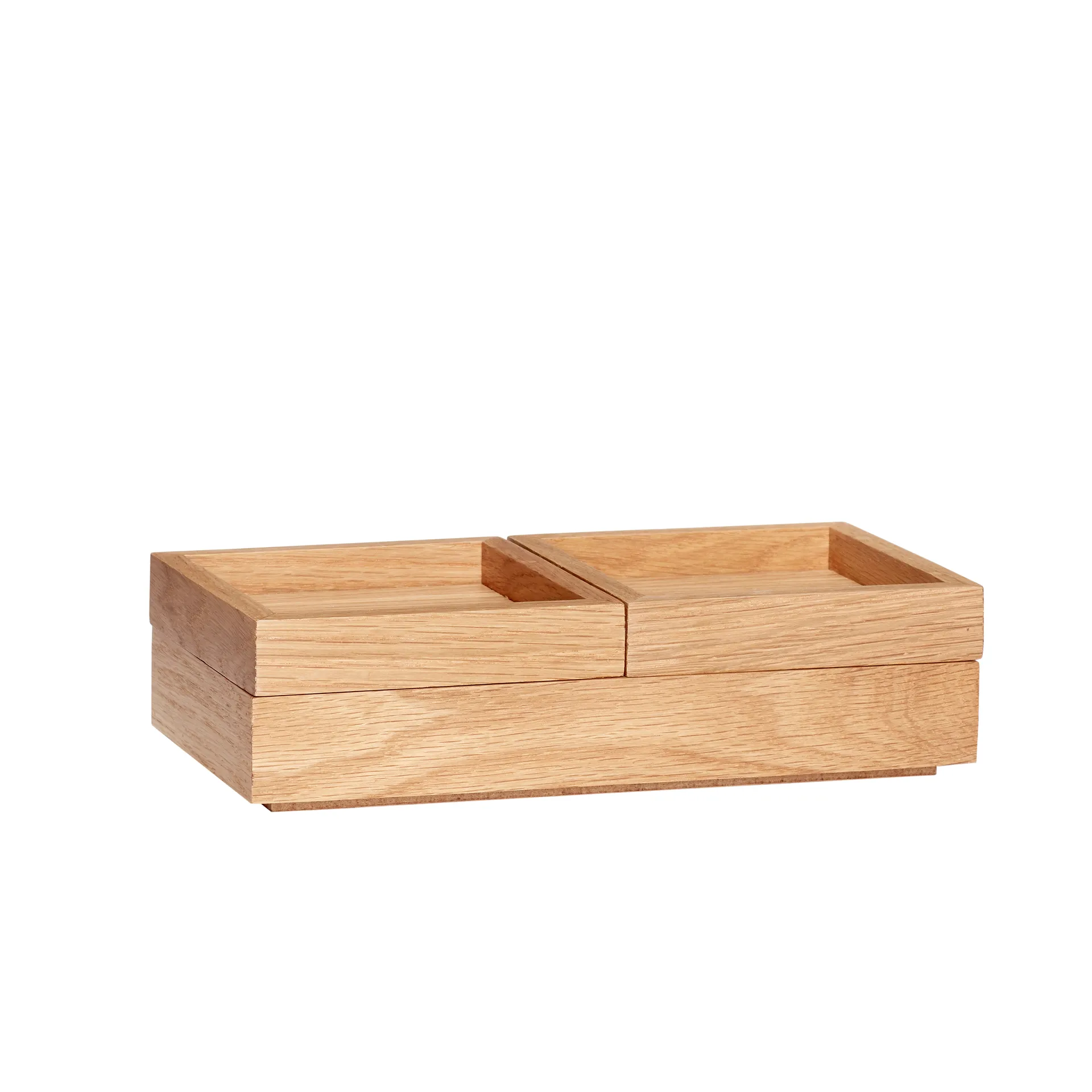 Hübsch Opbevaringsboks 24x12 cm Natur