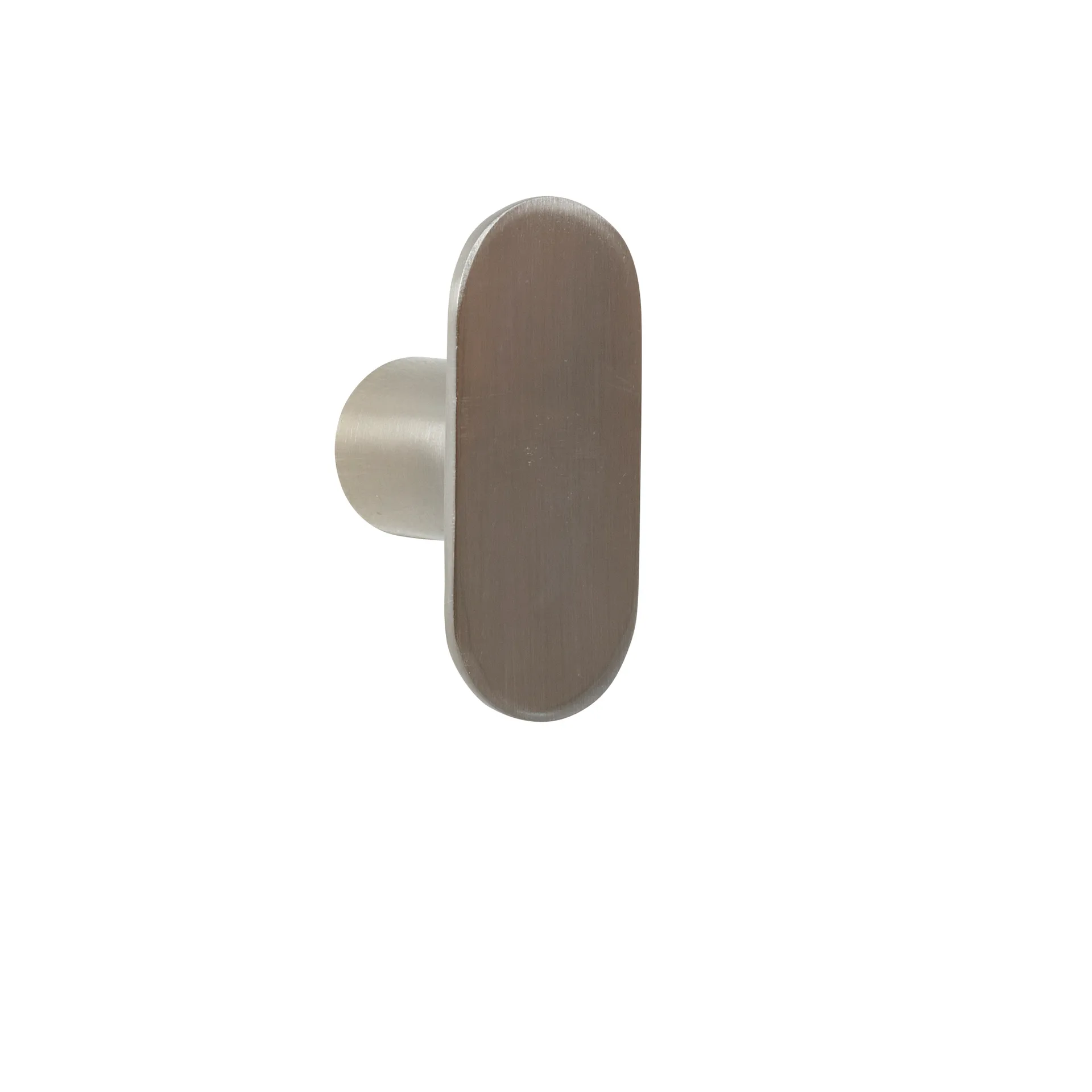 Hübsch Knage i metal (2 farver) Grå Rund Metal 4cm x 4cm x 7cm - Grå - 4cm x 4cm x 7cm - Havana