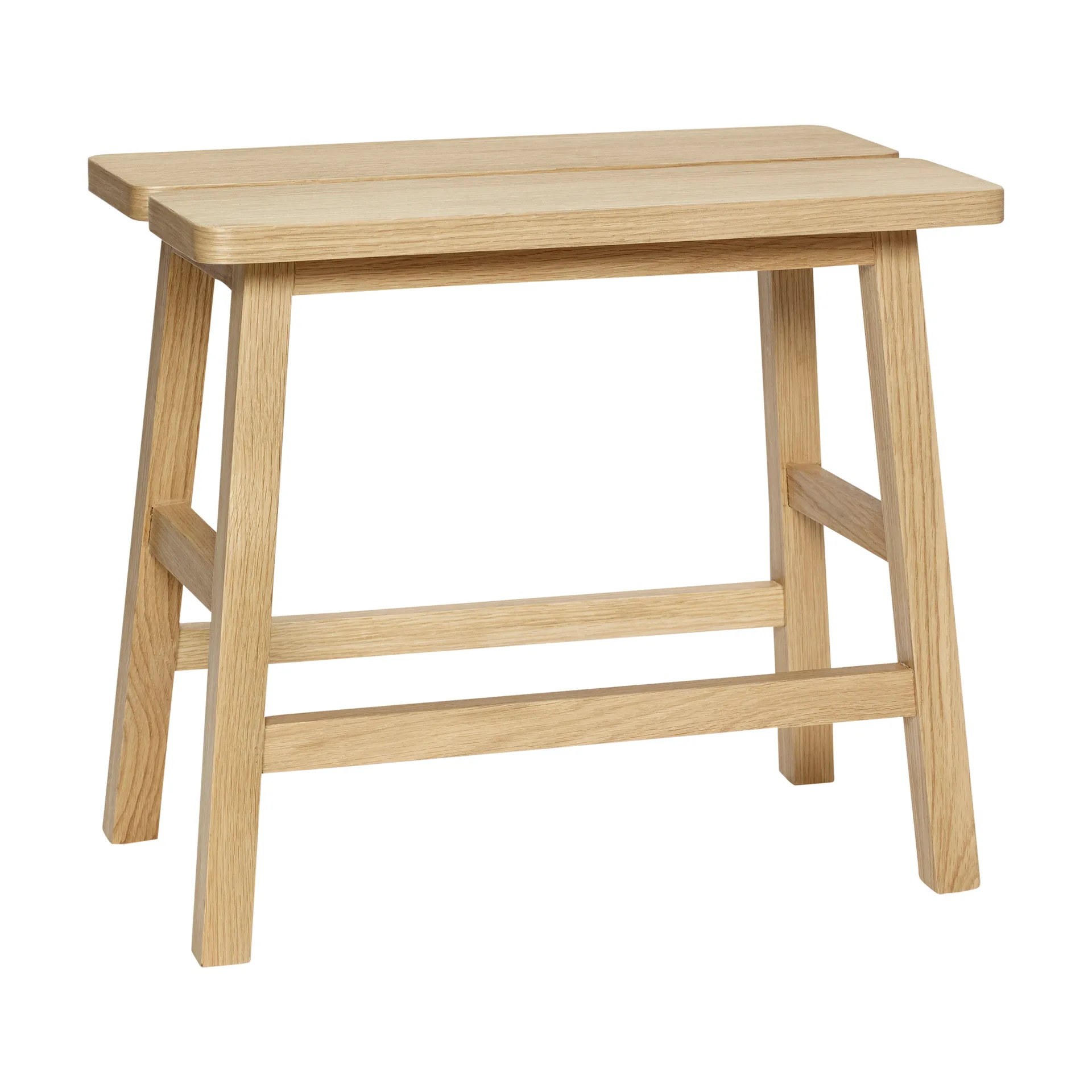 Hübsch Ground FSC-certificeret skammel på 50x30x45 cm