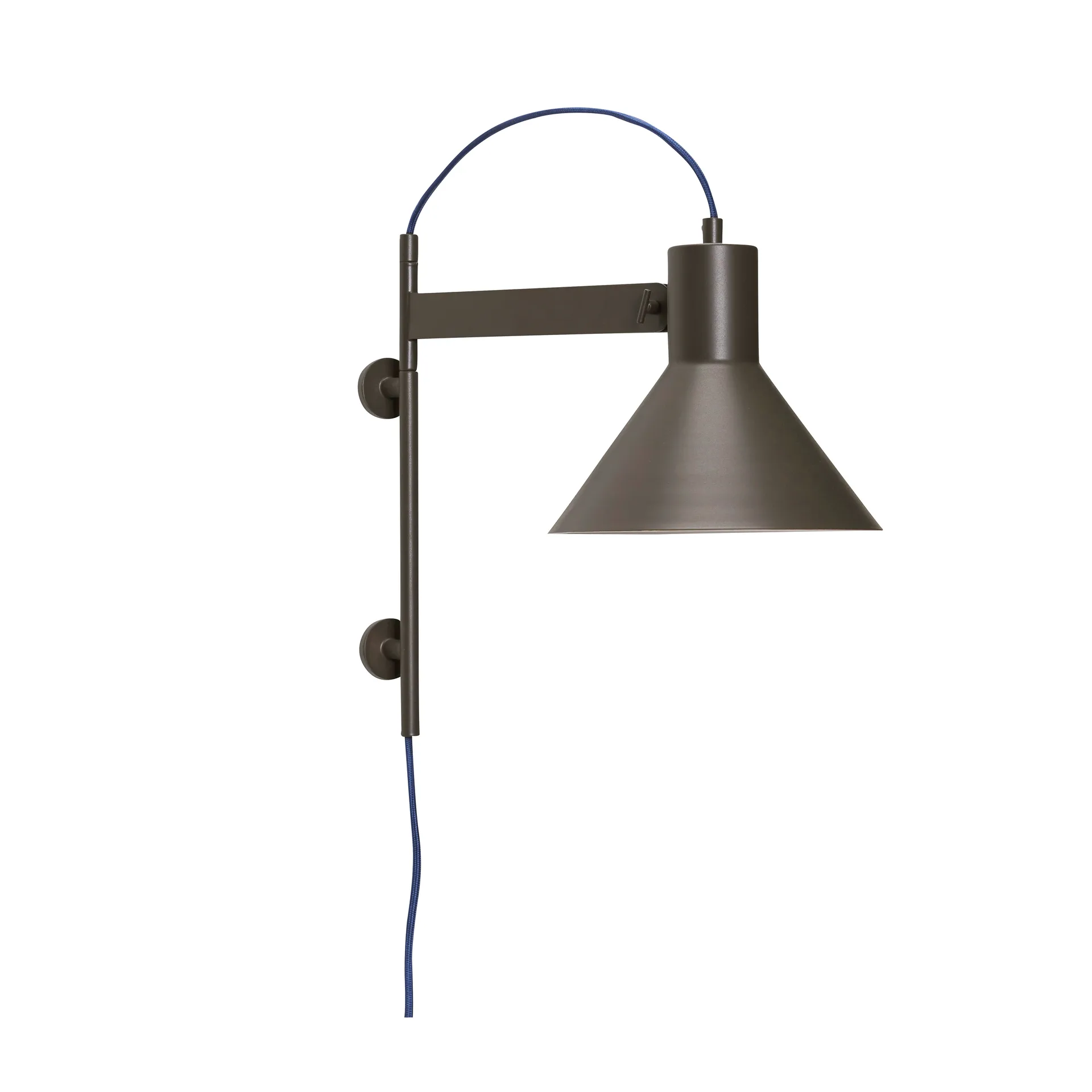 Hübsch Studio væglampe Brown