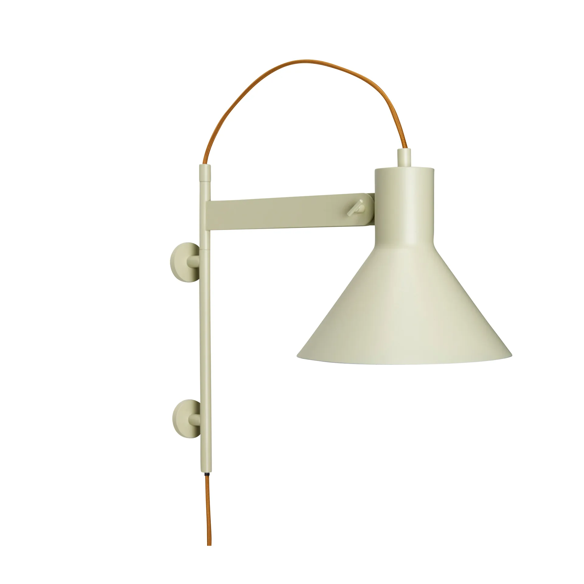 Studio Væglampe Light Green - Hübsch - Stue - Metal