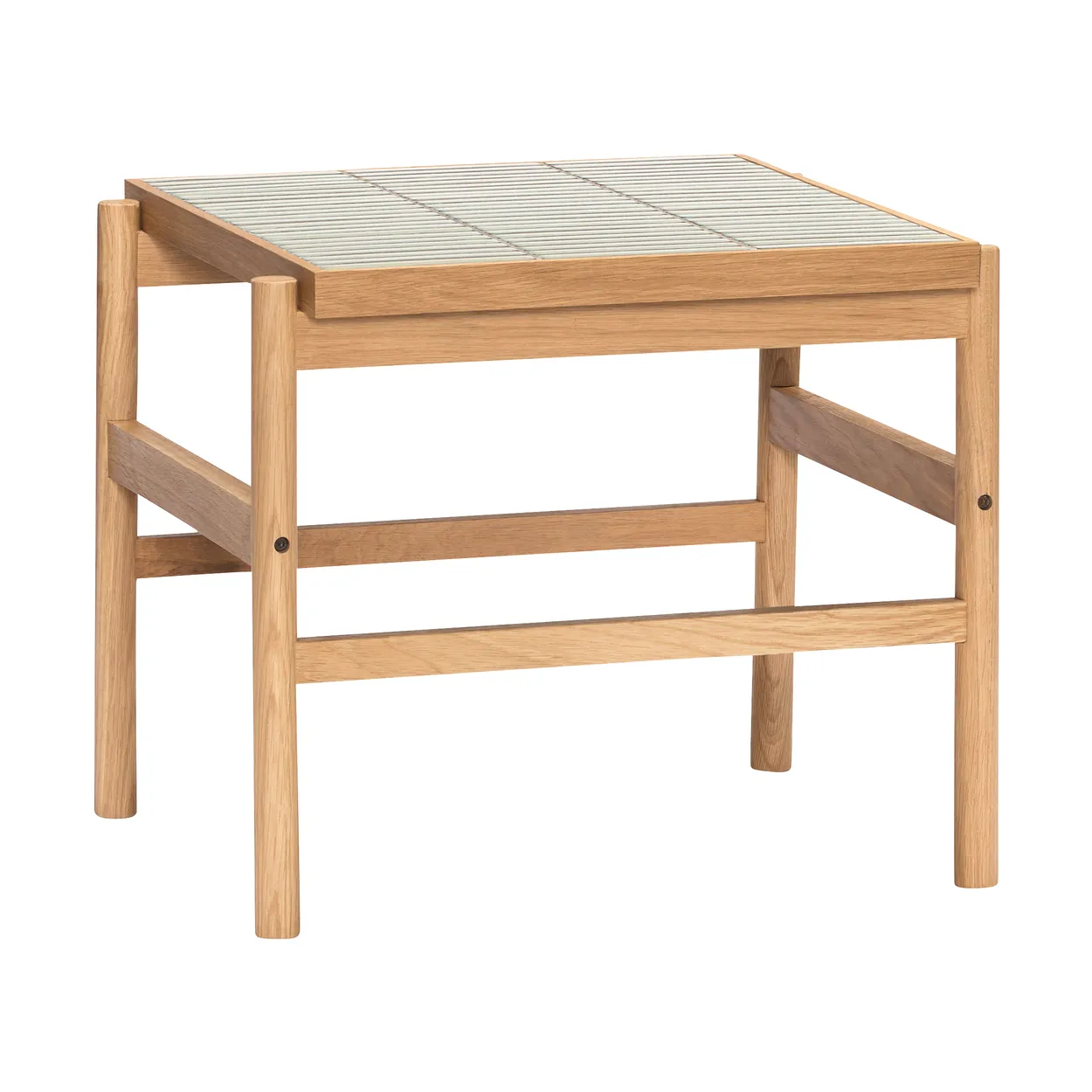 Tile Beistelltisch, Eiche-Minze