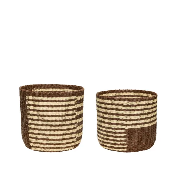 Twine korgar 2-pack, Brun