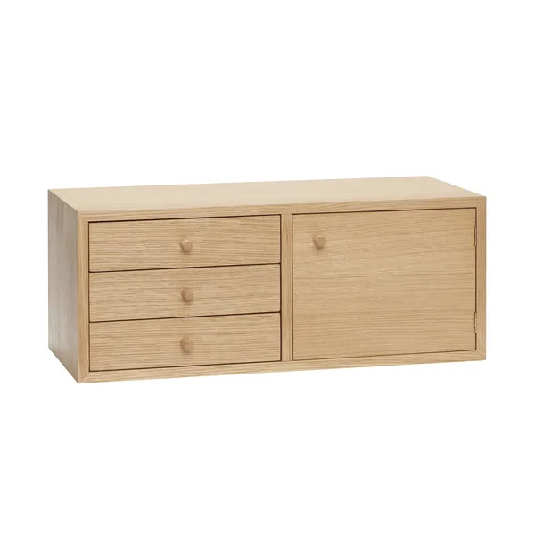 Väggskåp 50x22 cm, Natur