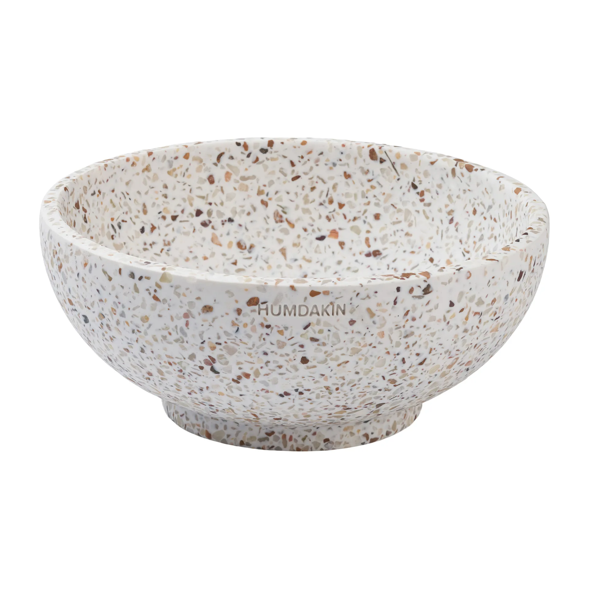 Humdakin Humdakin Terrazzo sk&aring;l &Oslash;18 cm Red/Beige