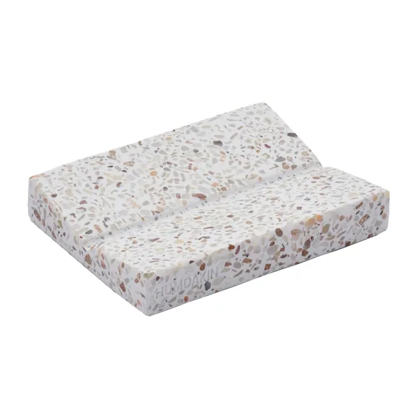 Humdakin Terrazzo tvålfat 9x19 cm, Röd