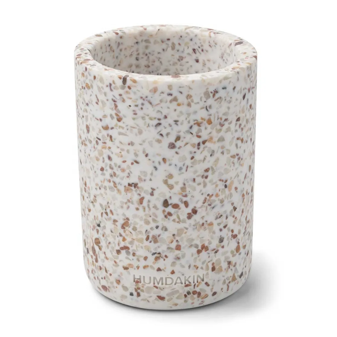 Humdakin Humdakin Terrazzo vas &Oslash;10 cm White-brown