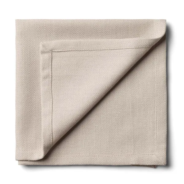 Humdakin tygservett 40x40 cm 2-pack, Light stone
