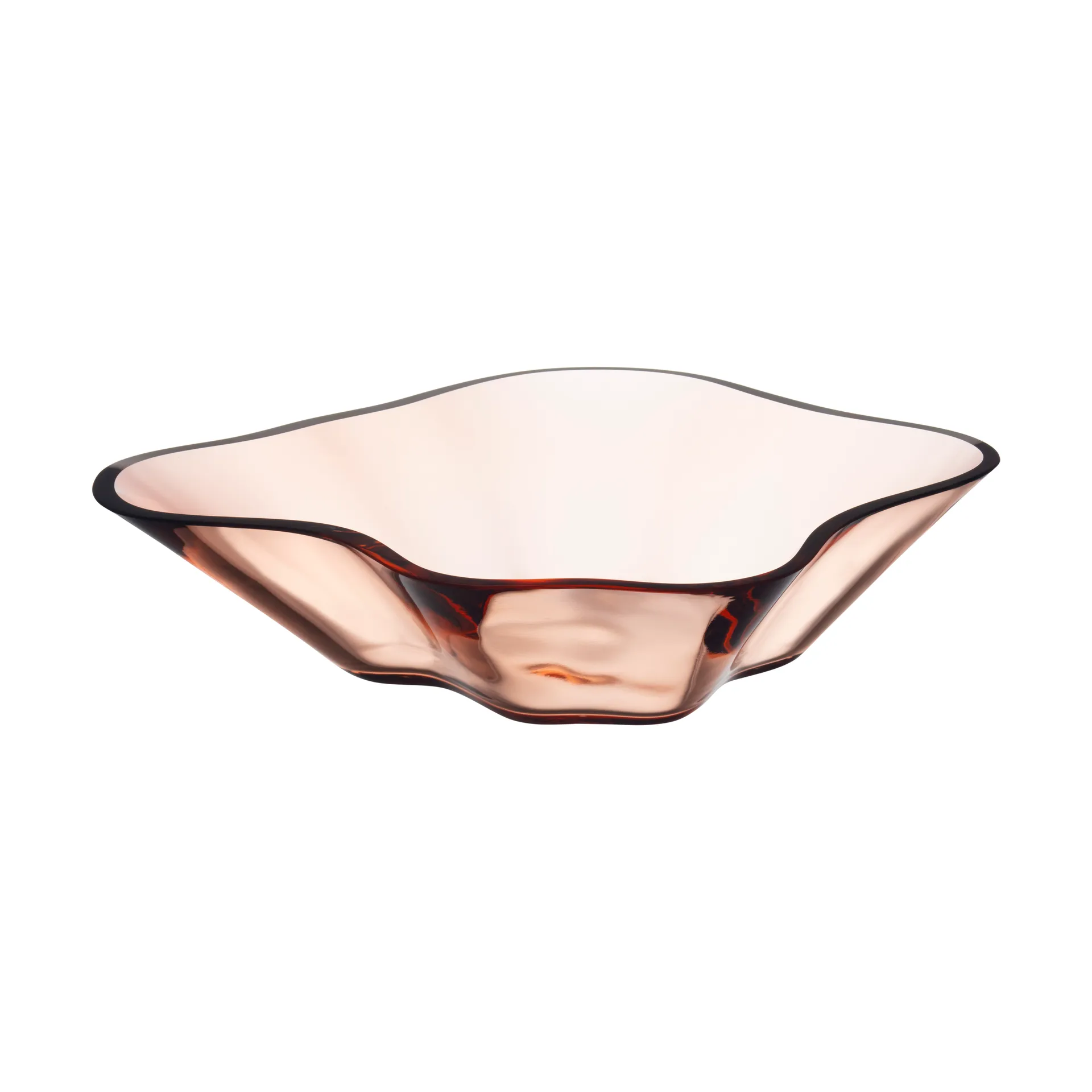 Iittala Aalto blomster skål 279x75 mm Rio brun